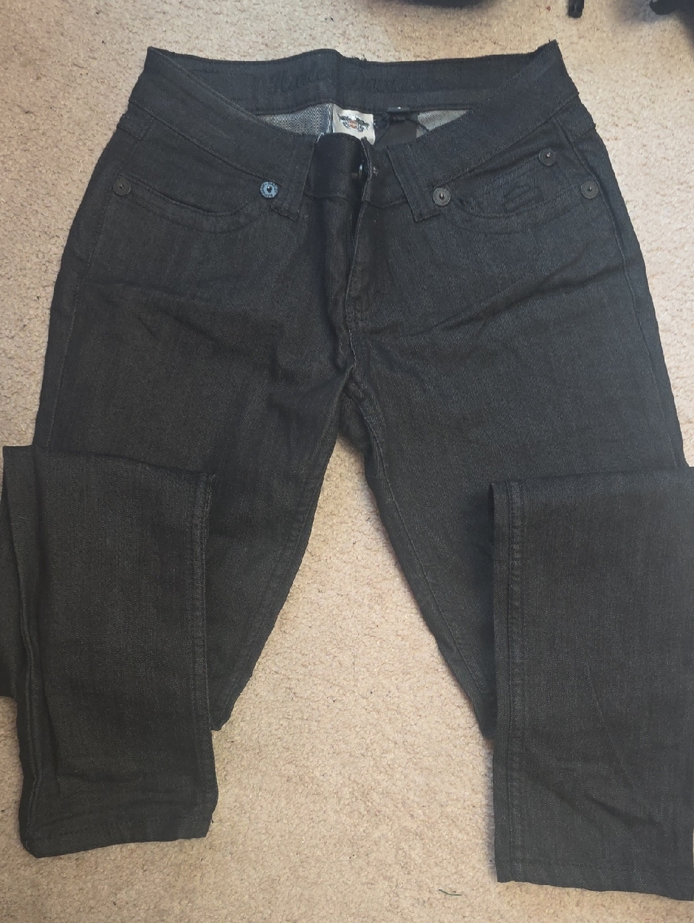 Harley-Davidson Women's Skinny Jeans Black